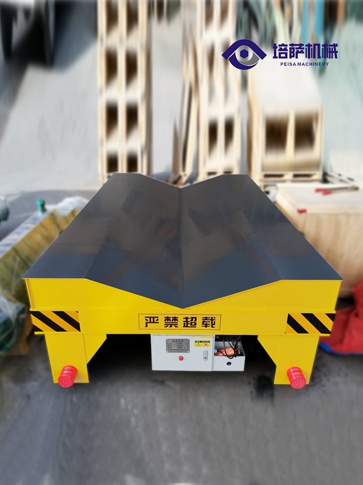 卷筒式拖电缆电动轨道平板车的特点