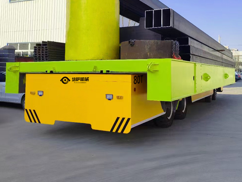 80吨多轮无轨转运车