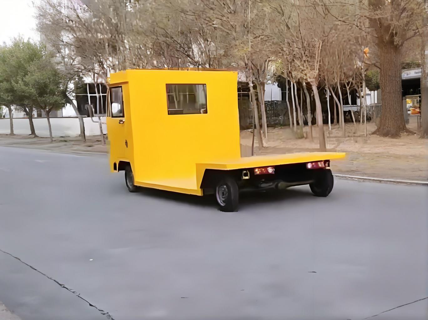 超低台面人工驾驶型电动无轨平车