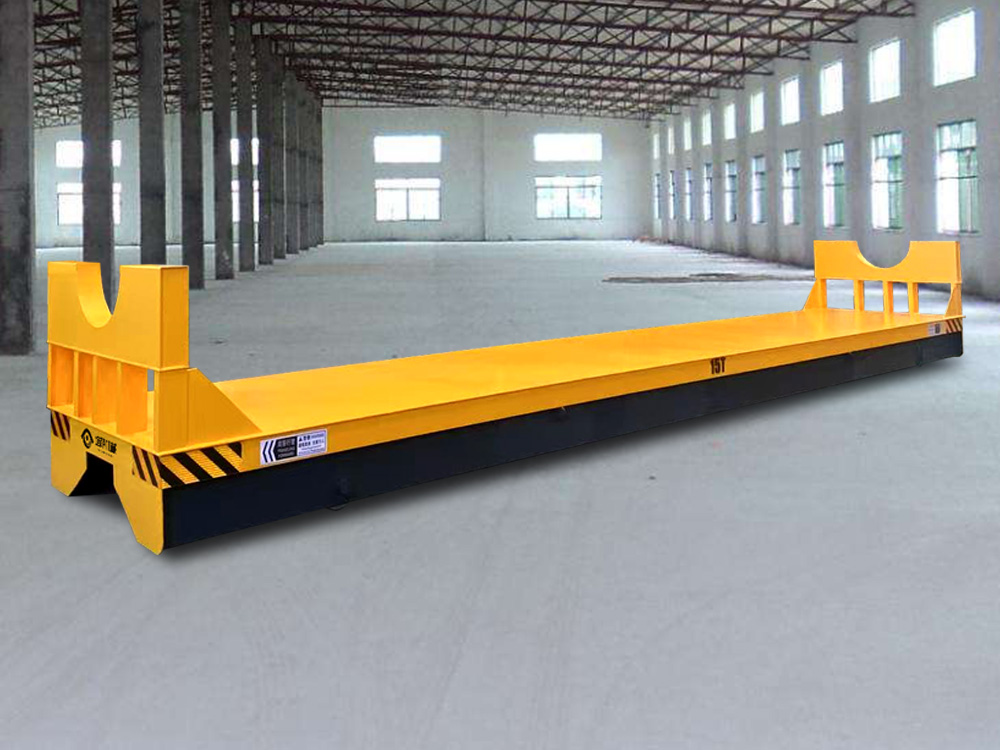 可人工推动的u型架无动力轨道车