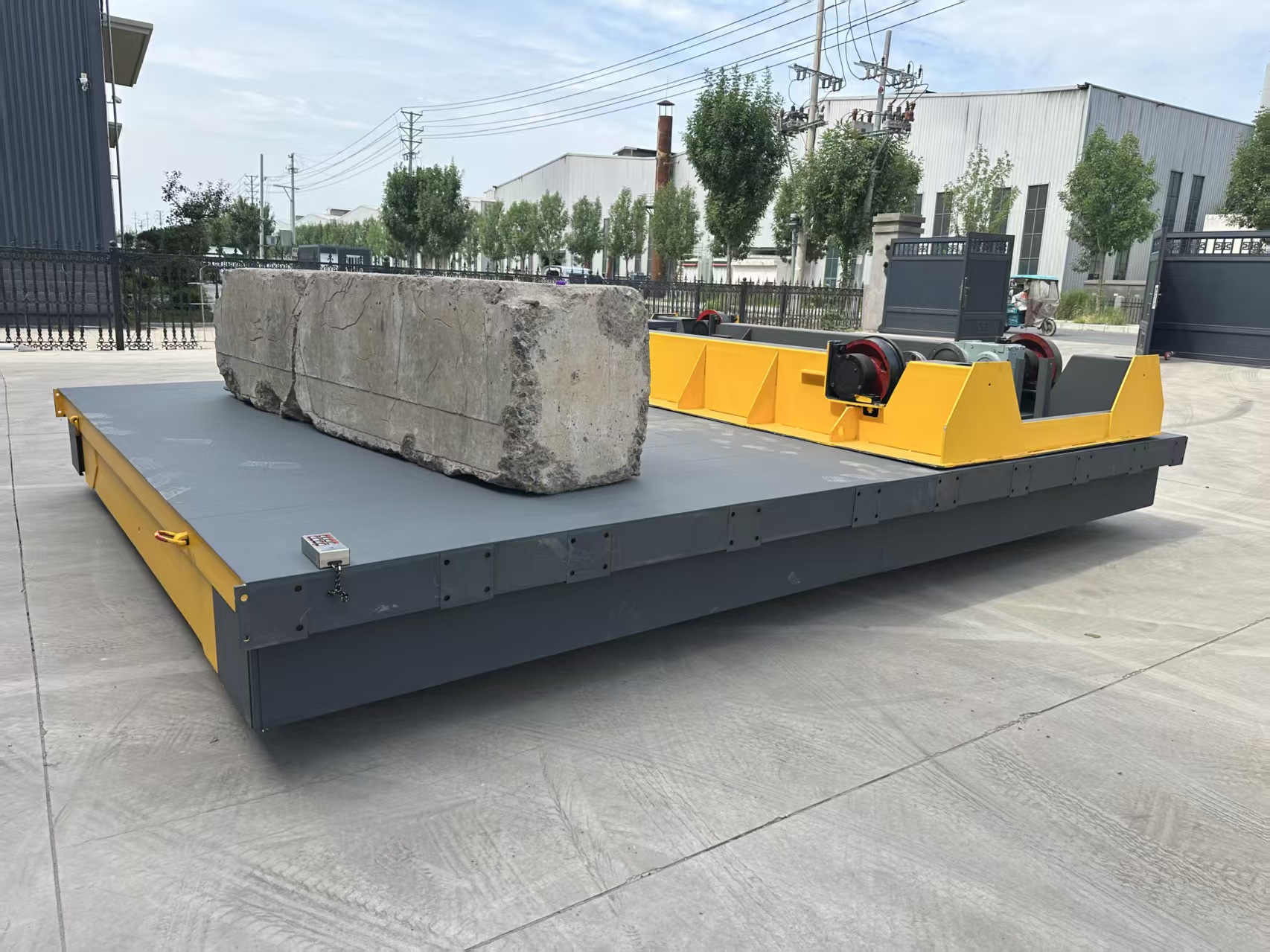 重载分体式电动无轨搬运车